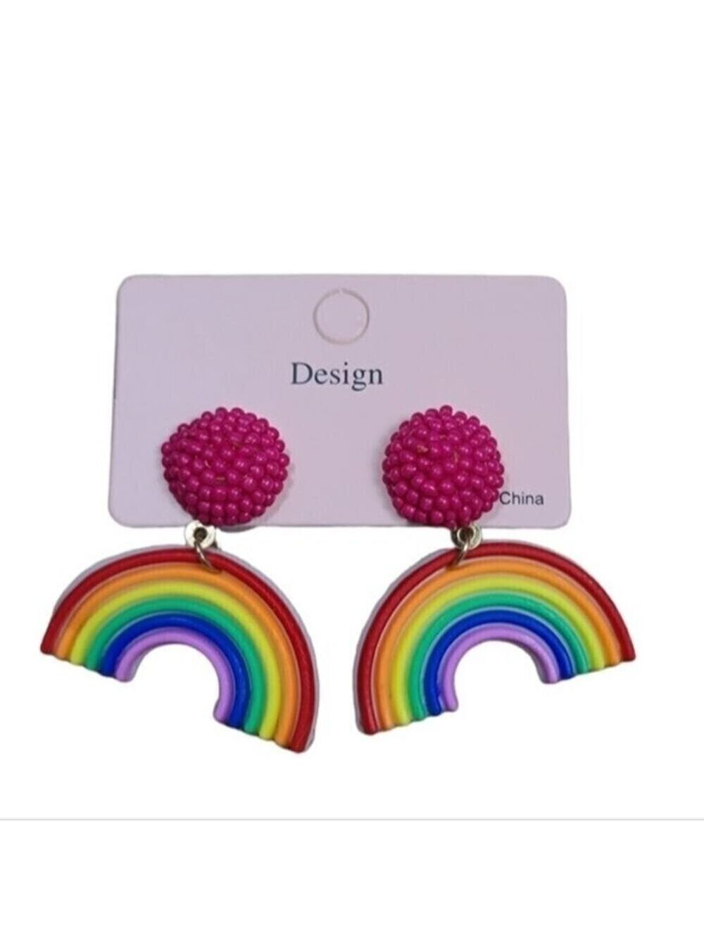 NWT Rainbow Drop Earrings